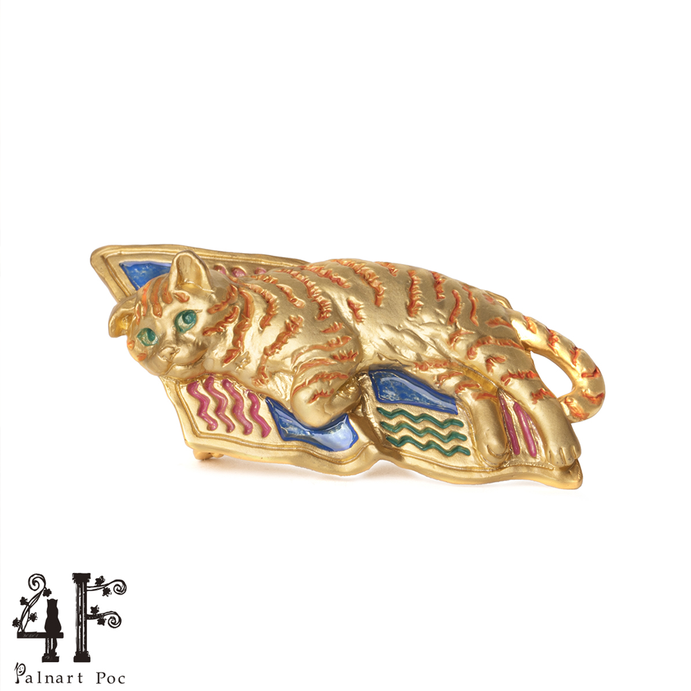 4F かまって猫のブローチ – quote