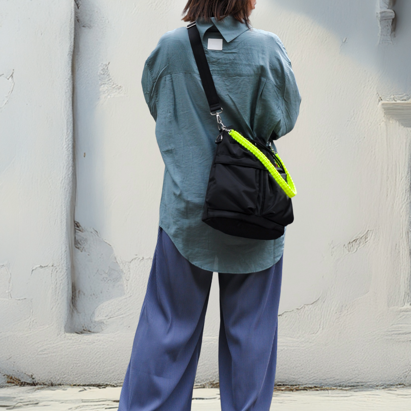 Cheek エコでおしゃれな2WAYバッグ kinchaku code tote BLACK – quote